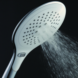 Inter Ceramic tuš ručica, 3 funkcije 15cm ABS krom/bijela