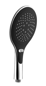 Inter Ceramic tuš ručica, 3 funkcije 15cm ABS krom/crna