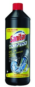 Sanitar sredstvo za odčepljivanje i održavanje odvoda Torpedo, 1 l