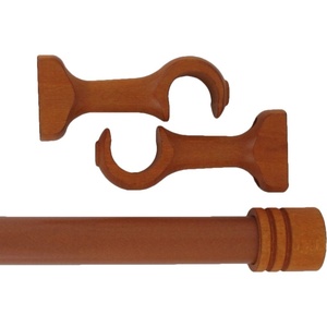 LUANCE set karniša, drveni, promjer 28 mm, 180 cm, trešnja
