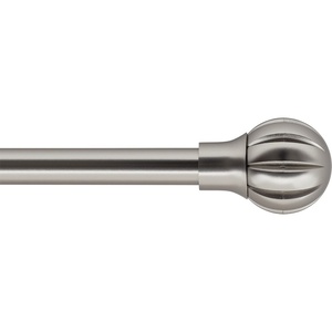 LUANCE set karniša, razvlačni, promjer 19 mm, 120-210 cm touch of zen, srebrna