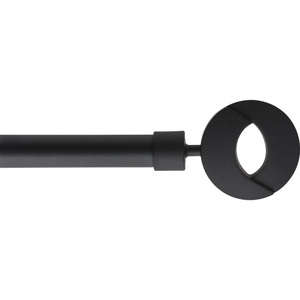 LUANCE set karniša, razvlačni, promjer 19 mm, 210-380 cm new look, mat crna