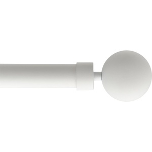 LUANCE set karniša, razvlačni, promjer 25-28 mm, 210-380 cm, gaia, bijela