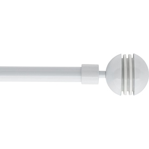 LUANCE set karniša, razvlačni, promjer 16-19 mm, 120-210 cm, zenitude, bijela
