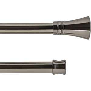 LUANCE set karniša dupli, razvlačni, promjer 19 mm, 120-210 cm, lotus, grafitna
