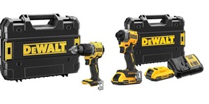 DEWALT set udarna bušilica DCD799, udarni odvijač DCF850, 2x2ah,  punjač, 2x TSTAK