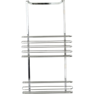Tendance dvostruka košarica za tuš, 47x25.7x9.2 cm, inox