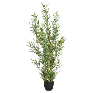 Atmosphera umjetno cvijeće u tegli - bambus, 120 cm, zelena