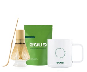 EQUA, Matcha Ceremonijalna + Matcha set od 3 dijela + staklena šalica