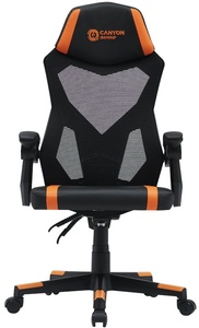 CANYON Flow MCH01, gaming stolica, crno/narančasta (CNE-MCH01)