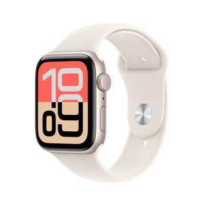 Apple Watch SE 3 GPS, 40mm Starlight Aluminium Case with Starlight Sport Band M/L, pametni sat