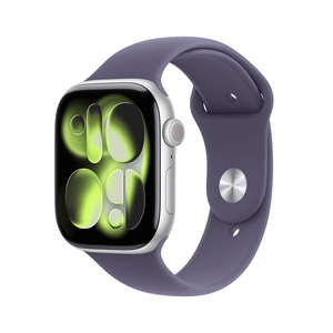 Apple Watch Series 11 GPS + Cellular 42mm Silver Aluminium Case with Purple Fog Sport Band M/L, pametni sat