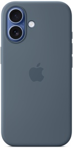 Apple iPhone 17 Silicone Case s MagSafe, Anchor Blue (mgew4zm/a)