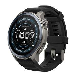 Amazfit BALANCE 2 NFC, crni kožni remen + crveni silikonski remen, pametni sat