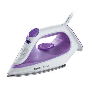 Braun parno glačalo TexStyle 1 SI 1080, ljubičasta/bijela