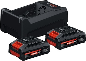 BOSCH Professional set akumulatora i punjača 2xEXBA18V-40 + GAL12V/18V-80