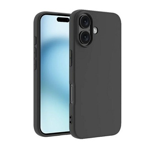 MM TPU maska za iPhone 17, Silicone Mikro, crna