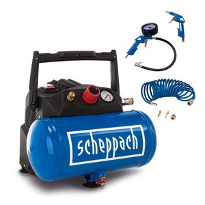 SCHEPPACH kompresor 6 L (s priborom) HC06