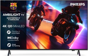 Philips 85" MiniLED TV 85MLED910/12, 4K UHD, Ambilight, Titan OS Smart TV, P5 Perfect Picture Engine, Dolby Vision & Dolby Atmos
