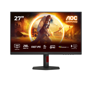 AOC monitor Q27G4ZR, 27", IPS, QHD, 240Hz, HAS, zvučnici