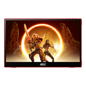 AOC monitor 16G3, 15.6", IPS, FHD, 144Hz, USB-C, microHDMI, FreeSync
