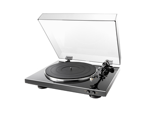 Denon DP300FBK, gramofon, crni