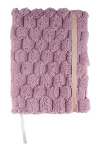 Bilježnica A5 pliš, Violet Flowers