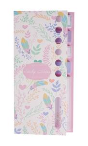 Notes Violet Flowers