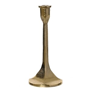 Svijećnjak metal h24d11cm,  zlatna