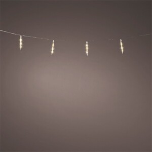 LED lampice sige 2,8m snowfall efekt WW IP44