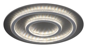 Stropna svjetiljka JAYDEN (Ø55 cm), LED, crna