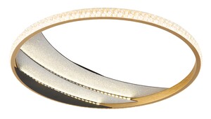 Stropna svjetiljka CONSTANCE (Ø41 cm), LED, crna