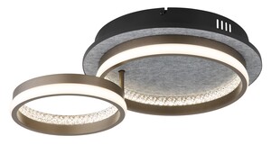 Stropna svjetiljka DELLA, LED, crna