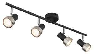 Stropni reflektor MASON, 4x GU10, crni
