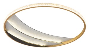 Stropna svjetiljka CONSTANCE (Ø52 cm), LED, crna