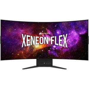Corsair Xenon 45WQHD240, 45" WQHD OLED Bendable, 240Hz, 0.03ms, nVidia G-Sync, AMD FreeSync Premium, 2x HDMI, DisplayPort, USB Type-C, monitor