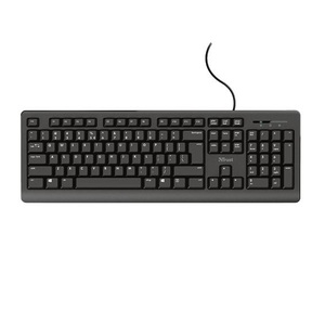 Trust Primo, tipkovnica, žičana, crna