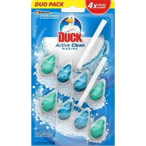 Duck Active Clean Marine, osvježivač za wc školjku, 2x38.6 g