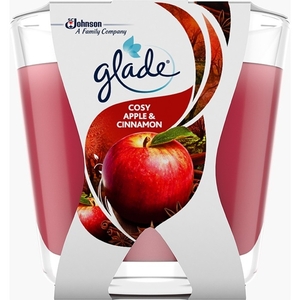 Glade mirisna svijeća, jabuka i cimet, 70 g