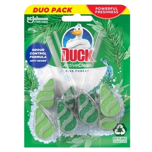 Duck Clean Pine, osvježivač za wc školjku, 2x38.6 g
