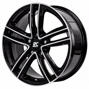 Aluminijski naplatak RC Design RC27 6,5x16 5/112 ET41 V10 Crno Polirana/Schwarz Glanz Voll-Poliert - EAN kod 4250996360664
