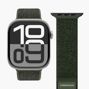 Vonmählen zamjenski remen za Apple Watch 40/41/42 mm, Olive Fitness Loop 2, One Size