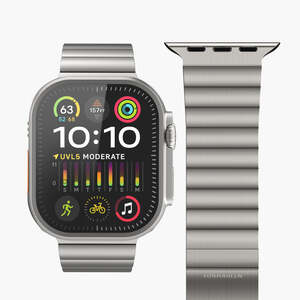 Vonmählen zamjenski remen za Apple Watch 44/45/46/49 mm, Nature Link Bracelet Pro, One Size