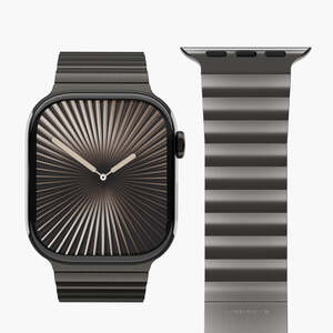 Vonmählen zamjenski remen za Apple Watch 44/45/46/49 mm, Granite Gray Link Bracelet Pro, One Size