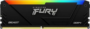 Memorija Kingston 16GB DDR4 3200MHz, FURY Beast RGB (KF432C16BB12A/16)