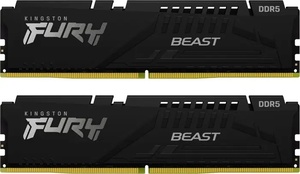 Memorija Kingston 32GB DDR5 6000MHz, (2x16GB), FURY Beast Black EXPO (KF560C36BBE2K2-32)