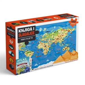 Atlas svijeta - knjiga i slagalica
