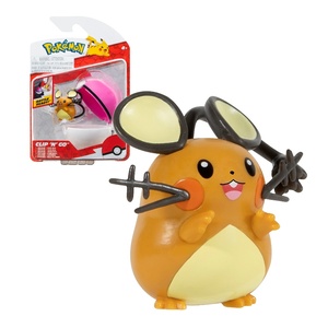 Pokemon Clip 'N' Go set za igru - Dedenne & Love Ball