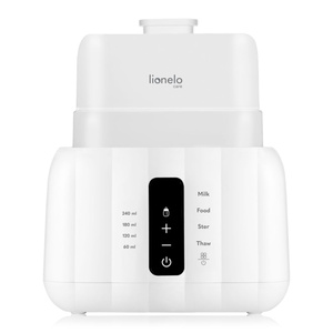 Lionelo Thermup Duo električni sterilizator i grijač bočica, White