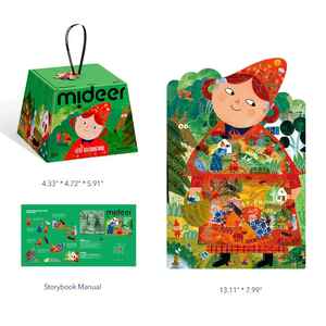 Mideer umjetničke puzzle 59 kom - Crvenkapica